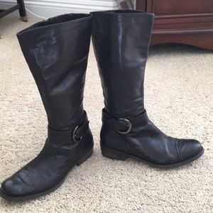 Authentic Biviel Brown Leather Boots